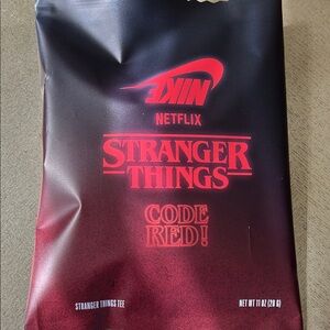 Nike Stranger Things Code Red Tee Nike shirt